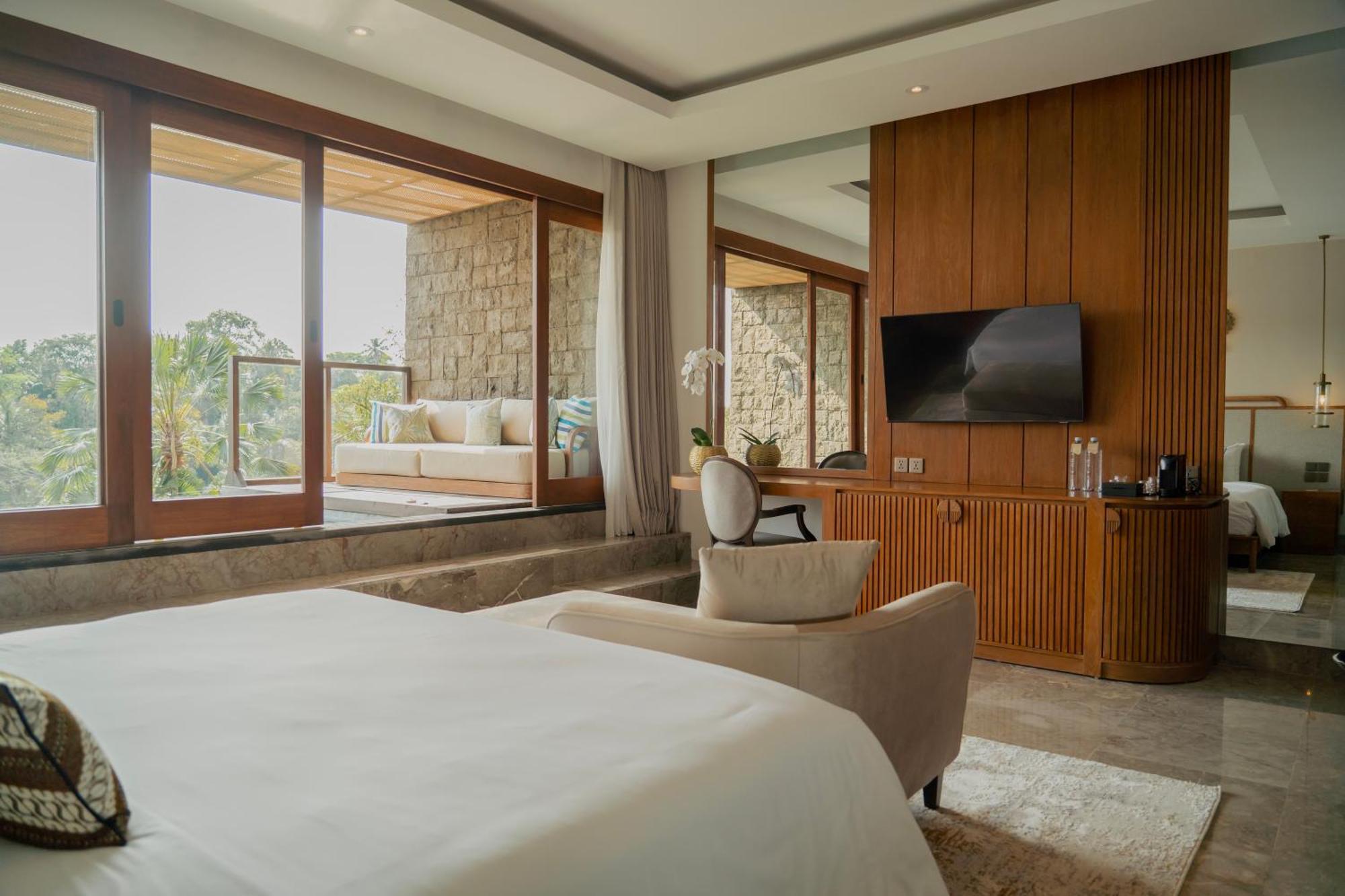 Goya Boutique Resort Убуд Экстерьер фото A bedroom at the hotel